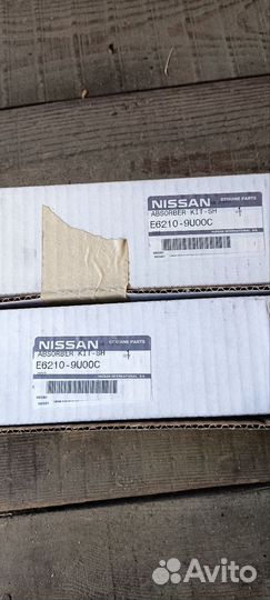 Амортизаторы задние nissan note