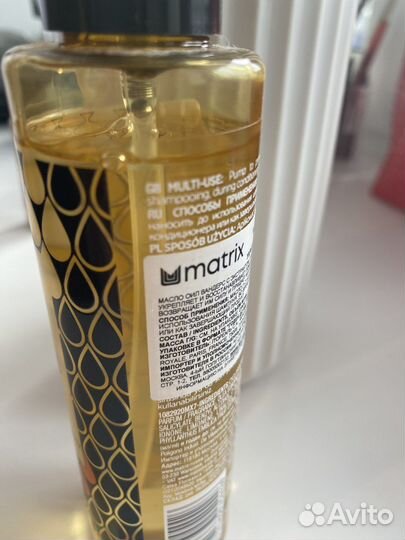 Масло для волос matrix