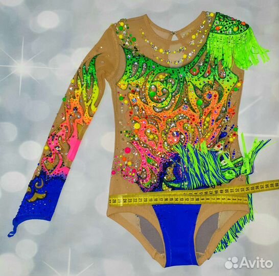 Купальник для художествен. гимнастики (115-125 см)