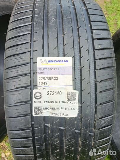 Michelin Pilot Sport 4 SUV 275/35 R22 104Y