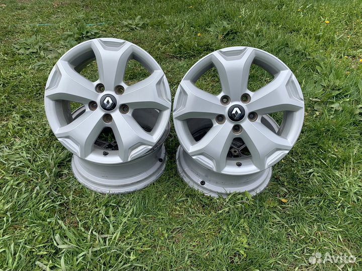 Литые диски r16 5x114 3 renault