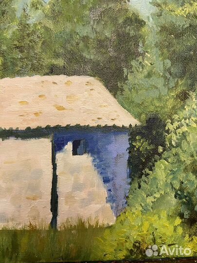 Картина маслом на холсте пейзаж