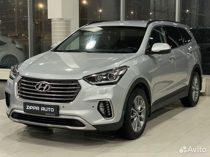 Hyundai Santa Fe 2.2 AT, 2017, 96 560 км