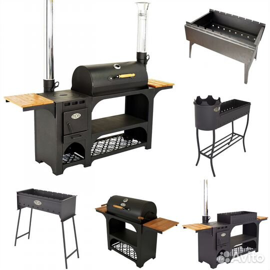 Мангалы, грили, барбекю