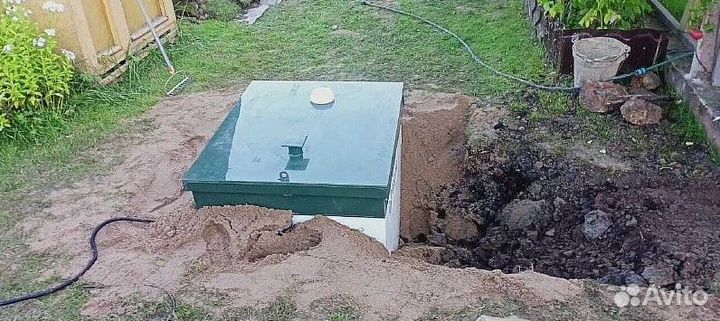 Септик без откачки. Под ключ