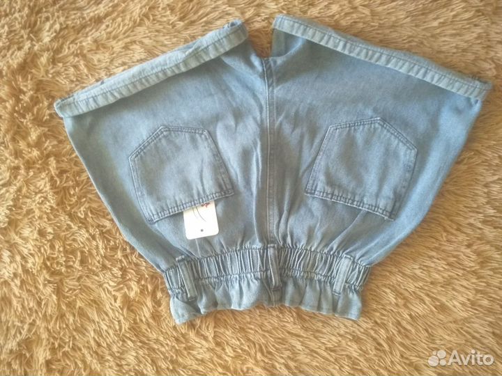 Шорты джинсовые