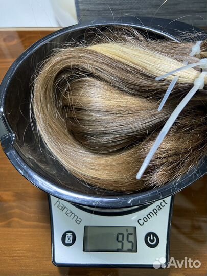 Детские волосы в срезе 30см