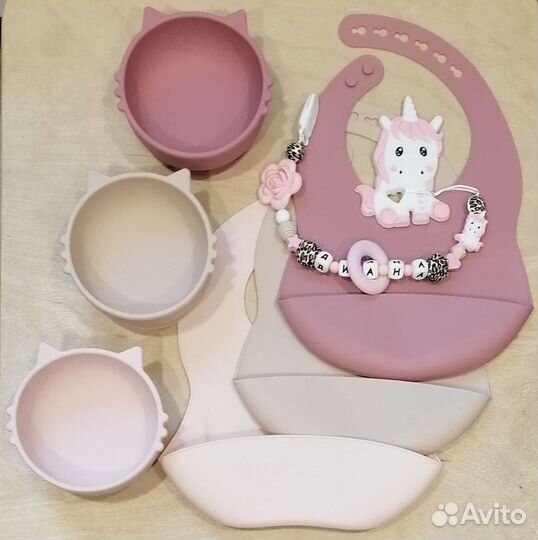 Держатель для пустышки и грызунка, новый