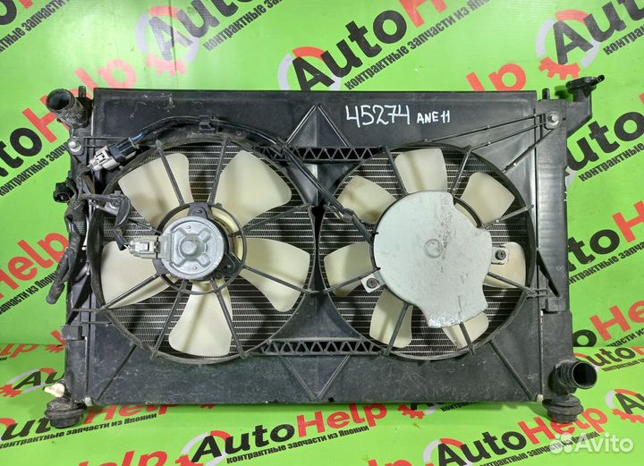 Радиатор toyota wish ANE11W 1AZ-FSE без трубок