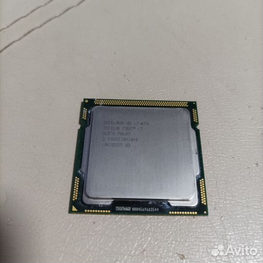 Процессор Intel Core i7 870