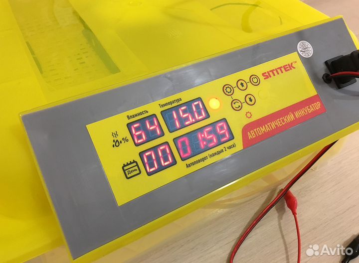 Инкубатор микроконтроллерный HHD48 полный автомат