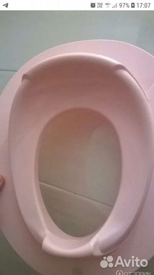 Сидушка на унитаз, накладка на унитаз детская