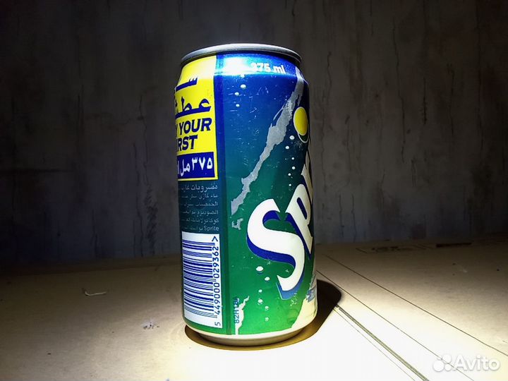 Банка sprite из ОАЭ 90-х