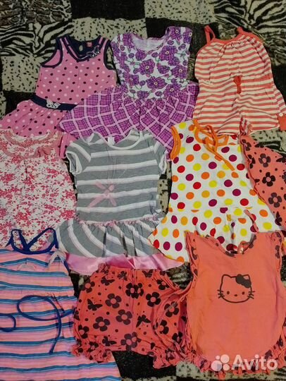 Пакет вещей на девочку от 1 года до 2 лет