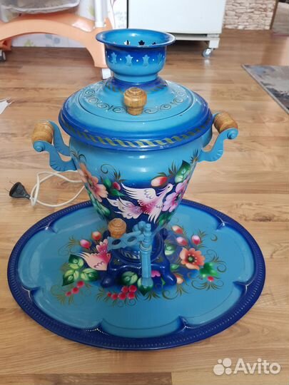 Самовар электрический расписной