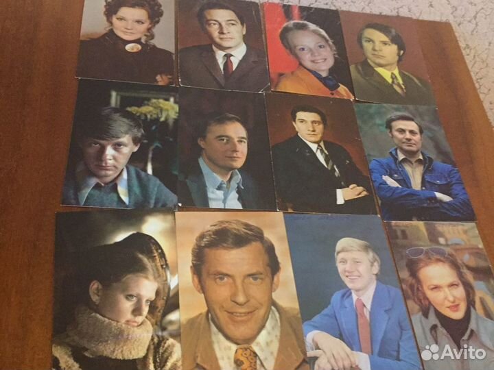 Актеры советского кино открытки