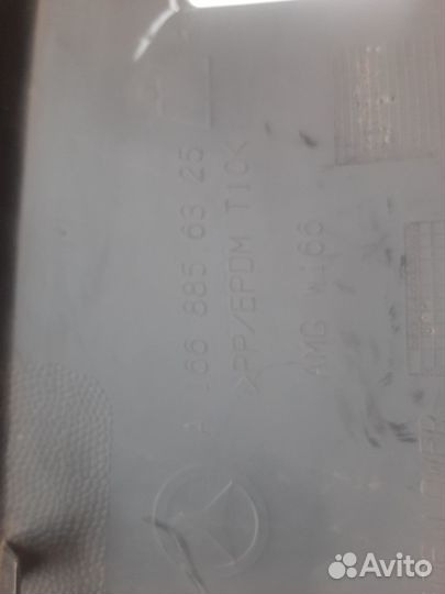 Mercedes W166 ML AMG Накладка заднего бампера прав