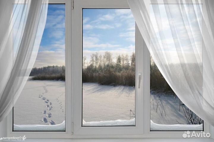 Окна пластиковые с обшивкой