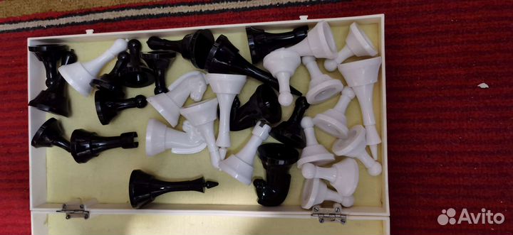 Шахматы СССР пластик