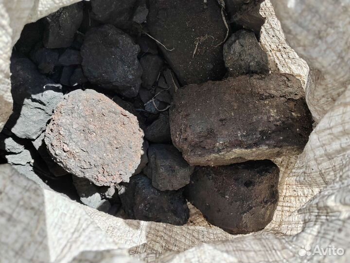 Уголь каменный в мешках