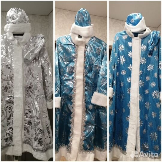 Костюм дед мороза и снегурочки прокат продажа опт