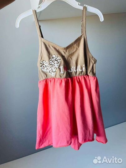 Новый топ на бретелях на девочку Mmdadak 104 4 г