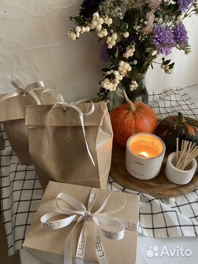 Свечи, скрабы ручной работы