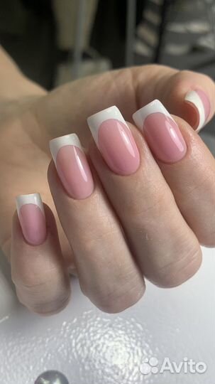 Маникюр + гель лак с дизайном