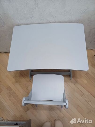 Детский растущий стол и стул