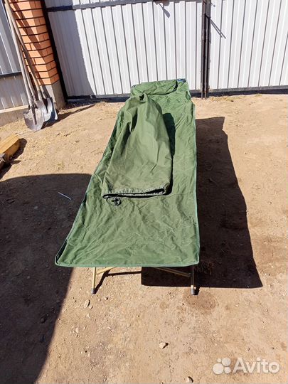 Раскладушка туристическая складная бу