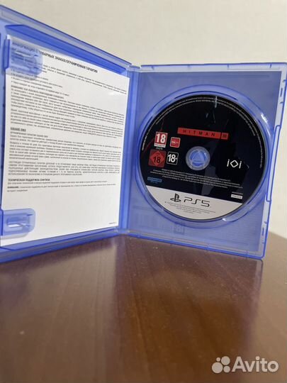 Игра для приставки ps 5 hitman 3