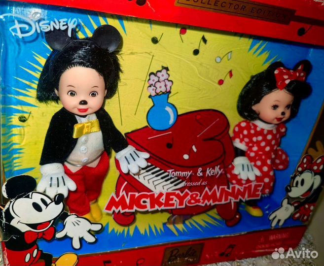 Barbie Kelly сет Mickey&minnie 2002 г