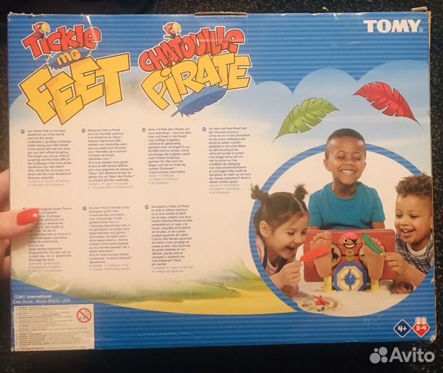 Игра Рассмеши пирата Tomy новая