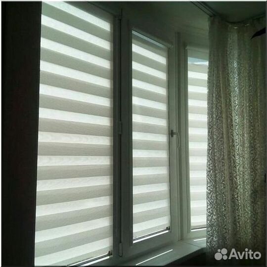 Рулонные Шторы Зебра на заказ