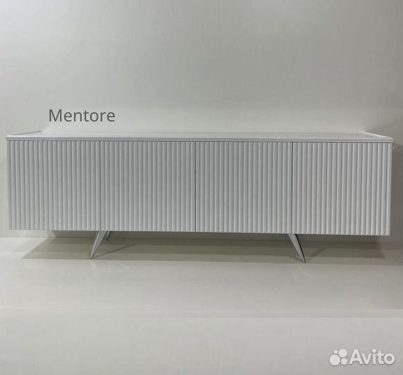 Тумба тв Bravo / борт / белая / 1600х400х300 мм