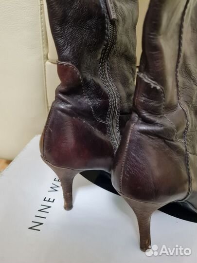 Сапоги женские натуральная кожа 38 размер