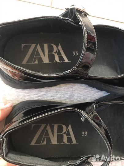 Туфли Школьные Zara 33р