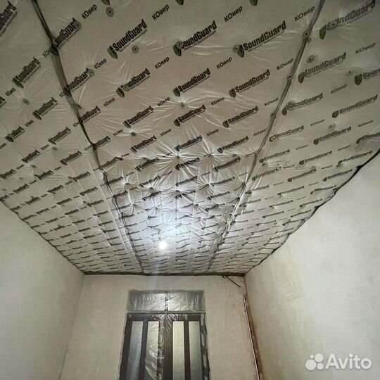 Звукоизоляция потолка