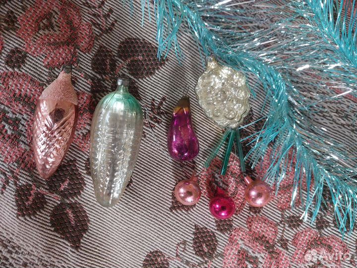 Елочные игрушки СССР