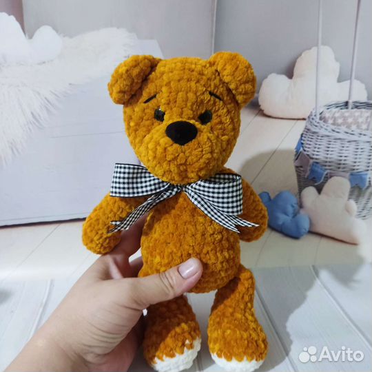 Плюшевый мишки ручной работы