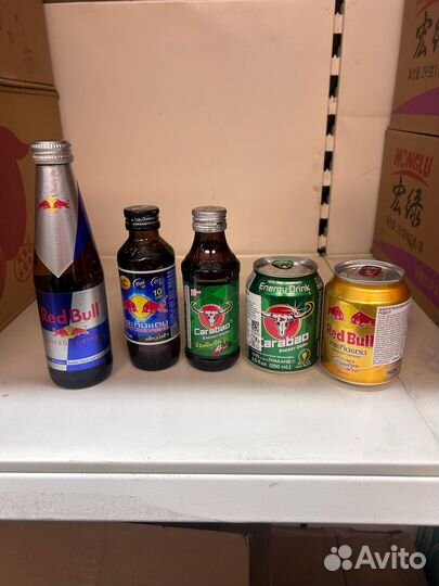 Энергетические напитки оптом RedBull