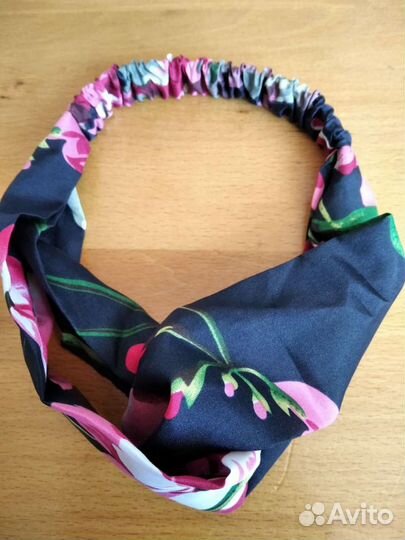 Повязка на голову женская с перехлёстом