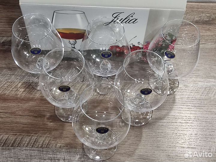 Бокалы Bohemia для бренди, коньяка