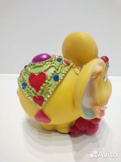 Фигурка - копилка. Индийский слон. Керамика