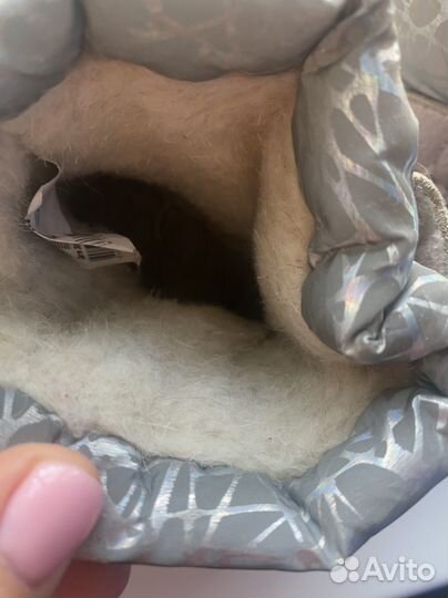 Сапоги зимние для девочки 22 23 размер