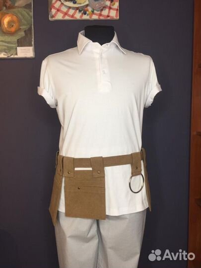 Фартук-карман с поясом 