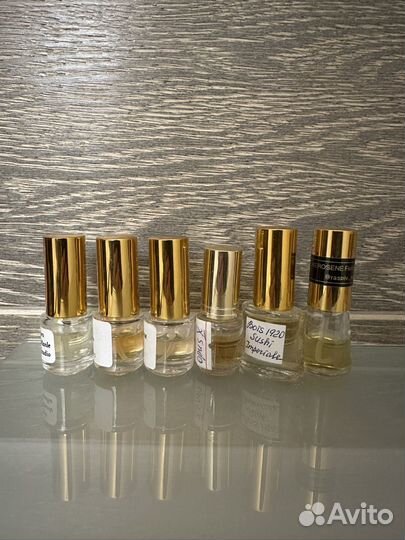 Отливанты нишевой парфюмерии