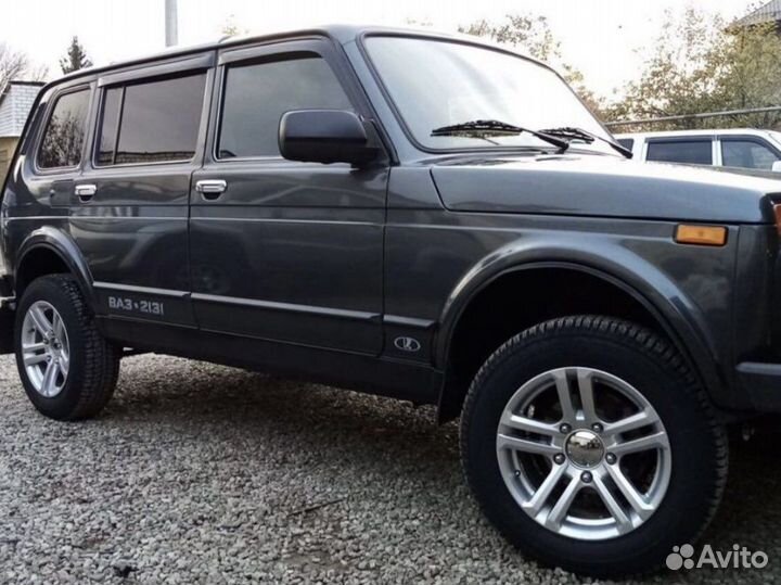 Накладка на пороги Нива 2131(5-ка)