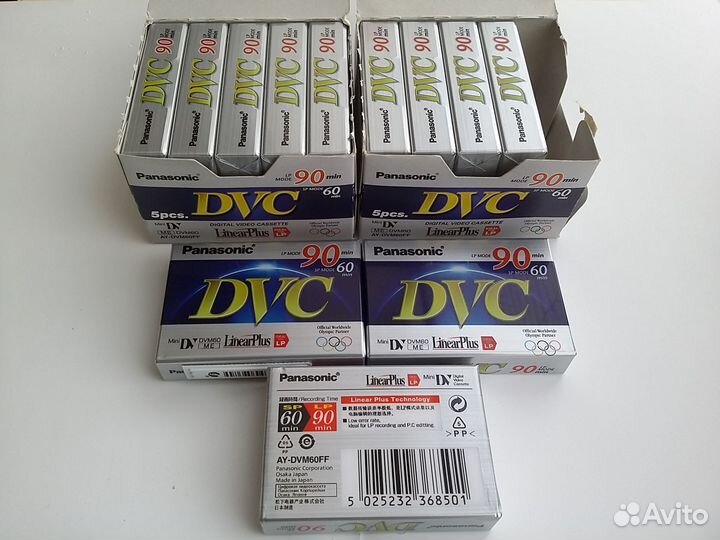 Чистящая кассета Panasonic miniDV / VHS-C