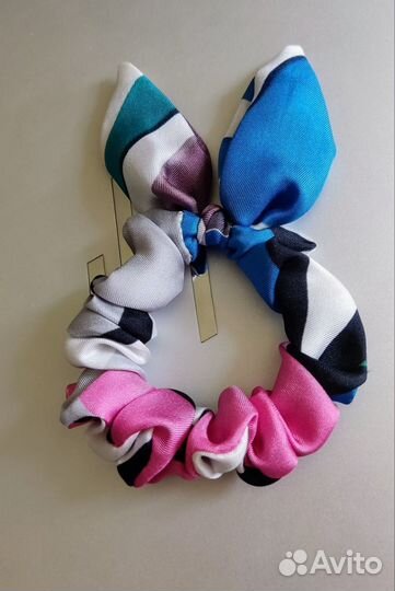 Резинки 100 проц.шелк для волос